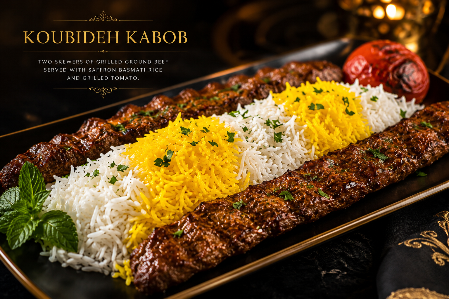 Beef Koobideh Kabob